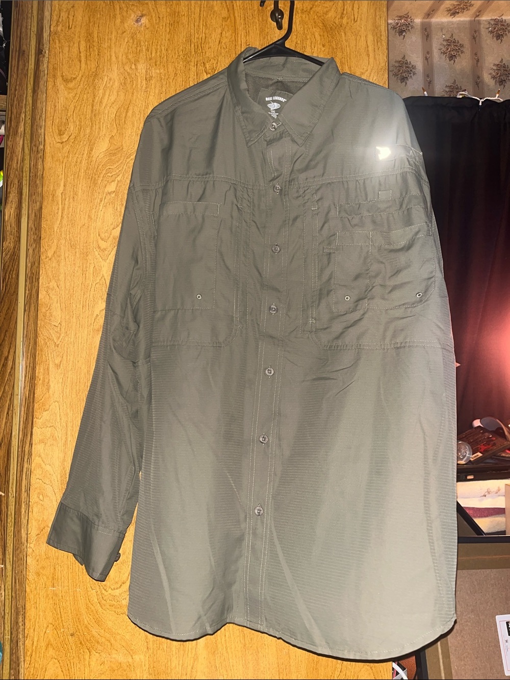Reel legends long sleeve shirt size XXL